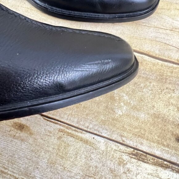 Cole Haan Beckett Oxford II Black Leather Shoes Mens Size 8D - Picture 4 of 10